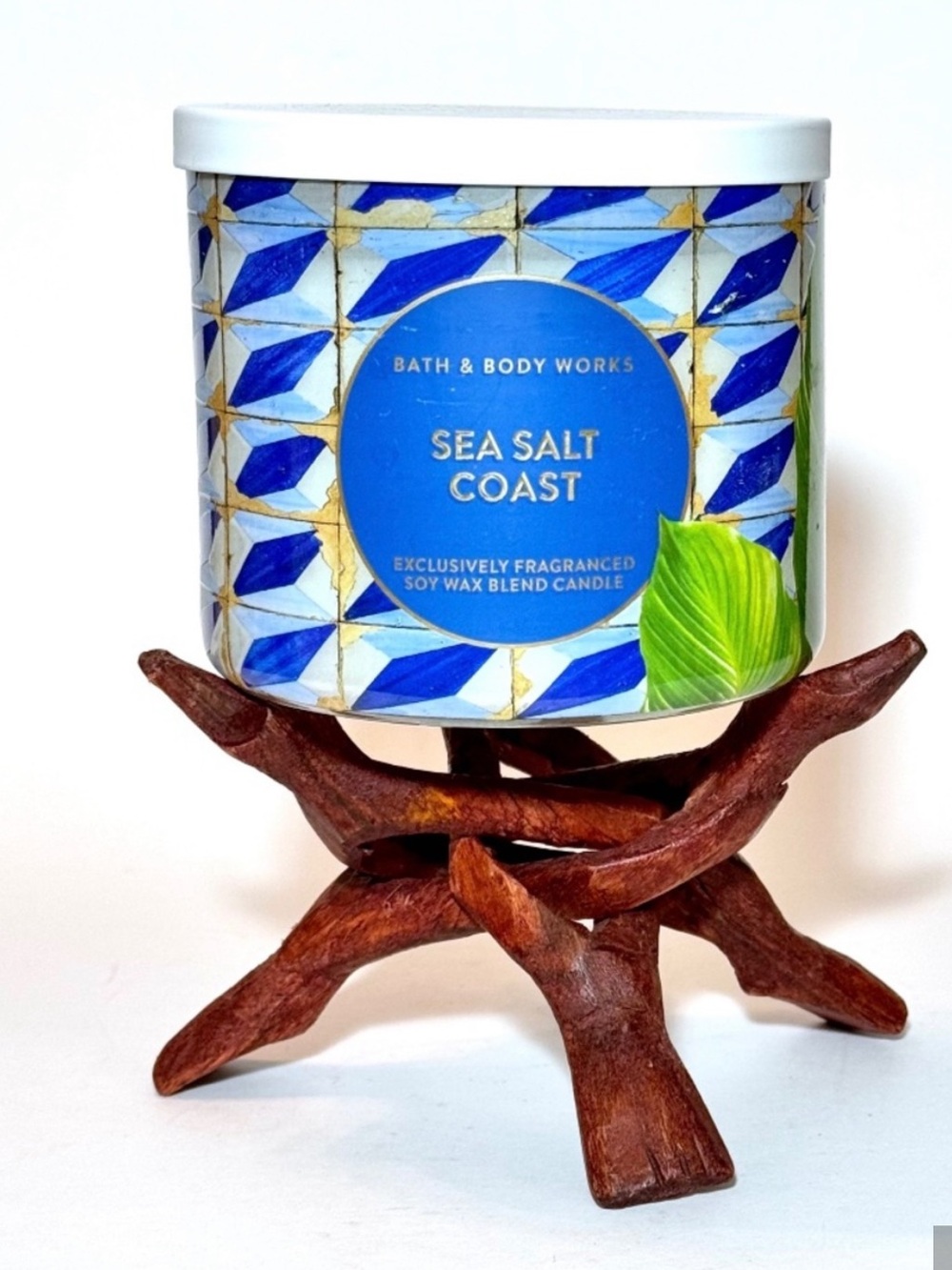 Bath & Body Works Sea Salt Coast 3-Wick Candle 14.5 OZ